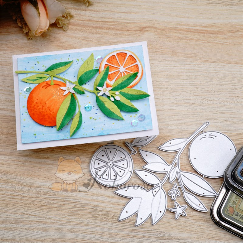 Kokorosa Metal Cutting Dies with Fresh Oranges