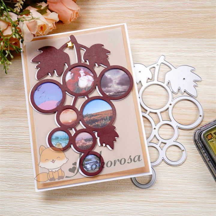 Kokorosa Metal Cutting Dies with Grape Shaped Album