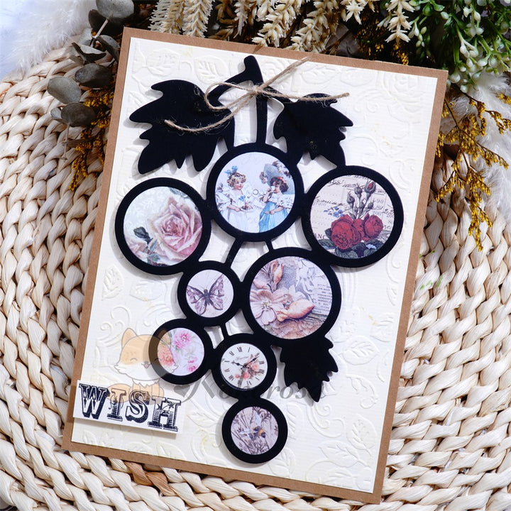 Kokorosa Metal Cutting Dies with Grape Shaped Album