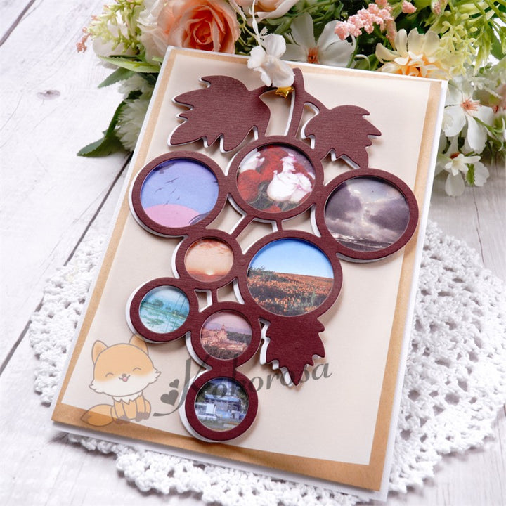Kokorosa Metal Cutting Dies with Grape Shaped Album