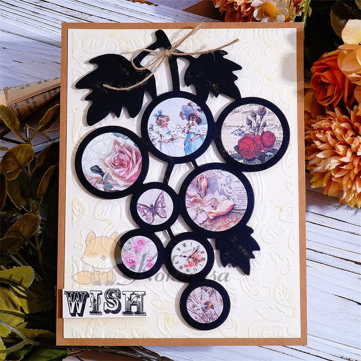 Kokorosa Metal Cutting Dies with Grape Shaped Album