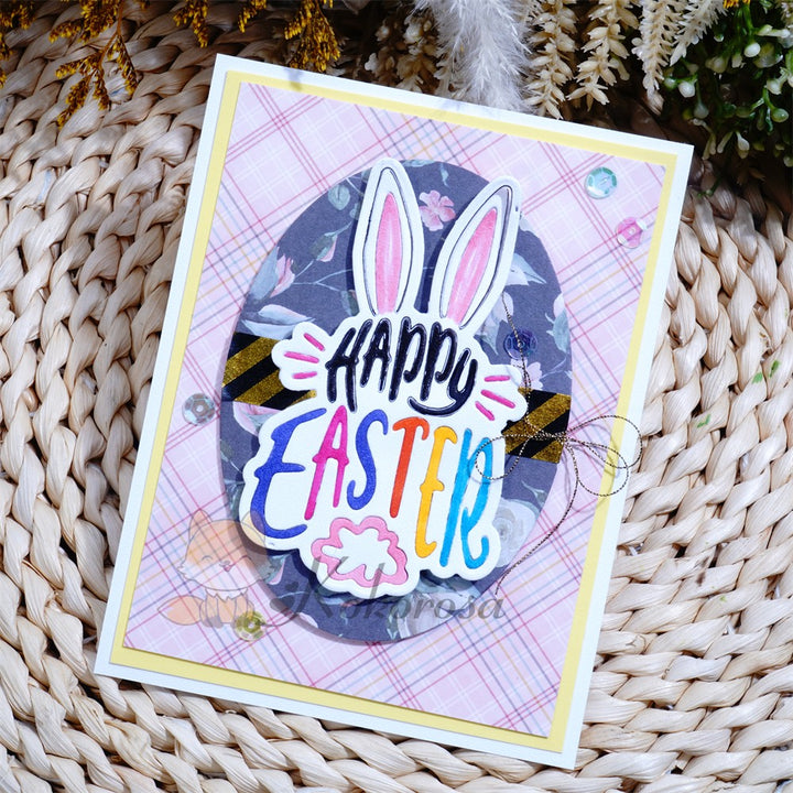 Kokorosa Metal Cutting Dies with  "Happy Easter" Word