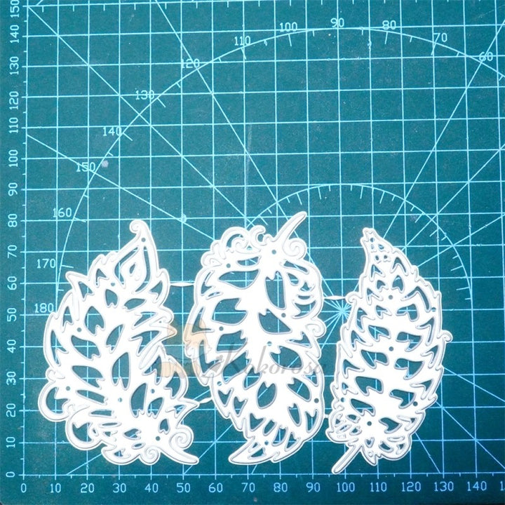 Kokorosa Metal Cutting Dies with Hollow Floating Leaves