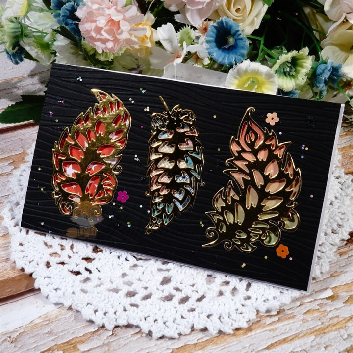 Kokorosa Metal Cutting Dies with Hollow Floating Leaves