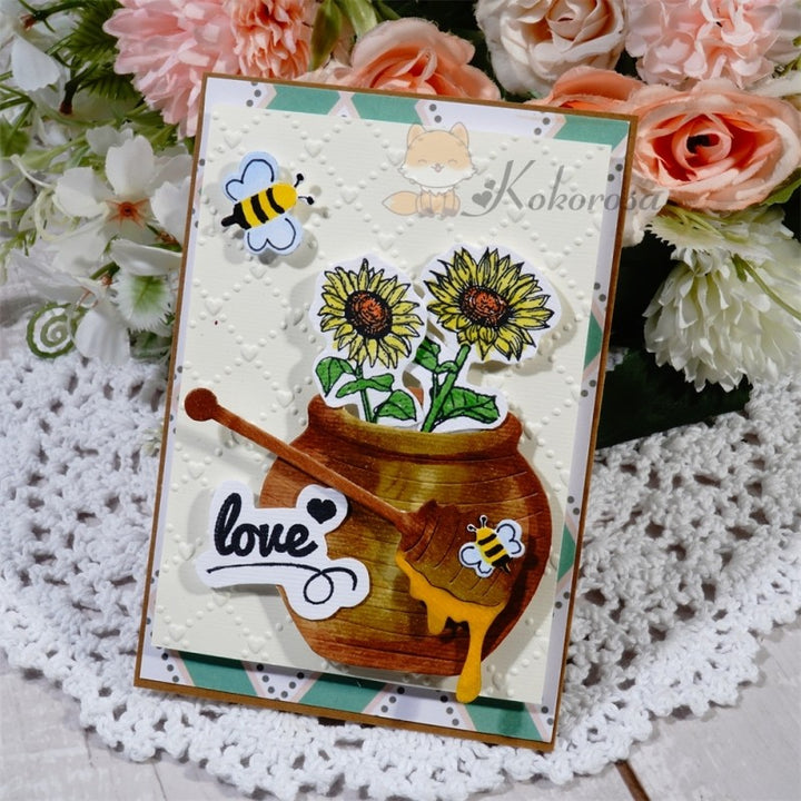 Kokorosa Metal Cutting Dies with Honey Jar
