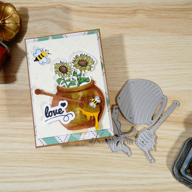 Kokorosa Metal Cutting Dies with Honey Jar