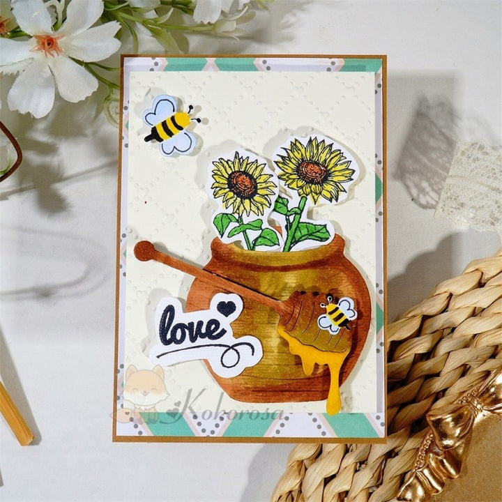Kokorosa Metal Cutting Dies with Honey Jar