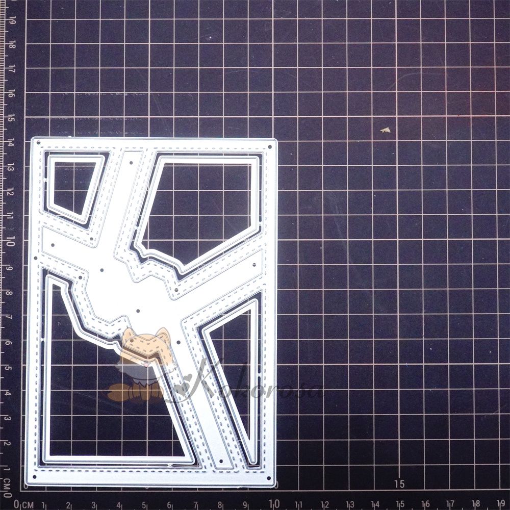 Kokorosa Metal Cutting Dies with Kink Background Board