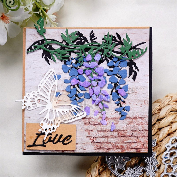 Kokorosa Metal Cutting Dies with Lush Grape Vines