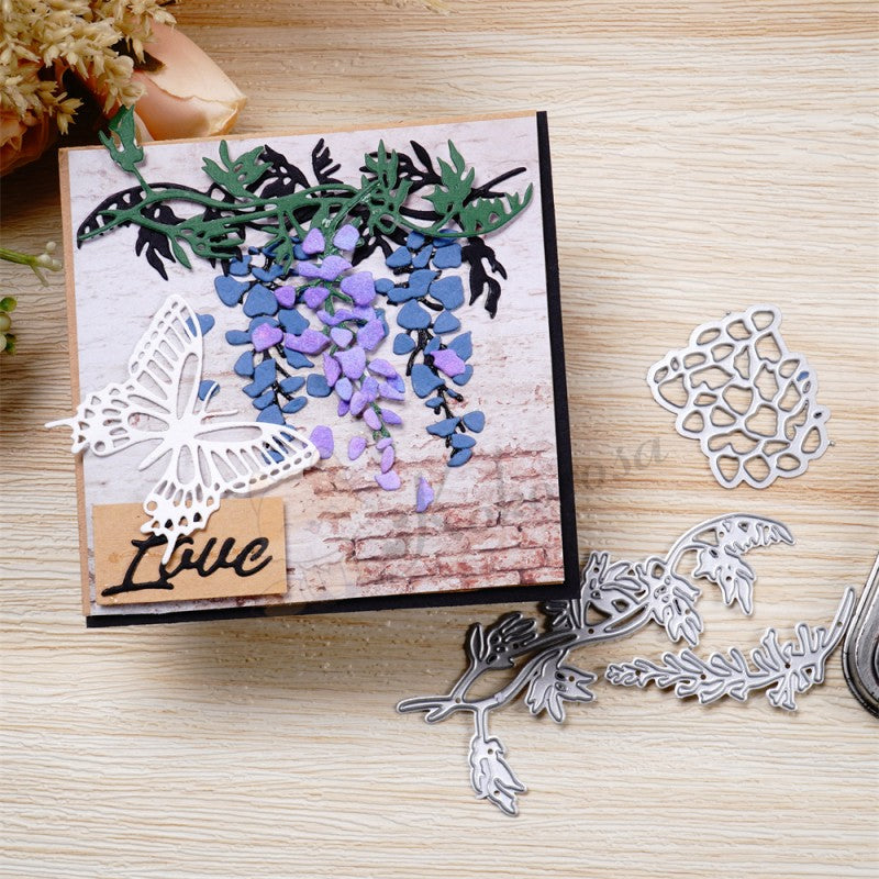 Kokorosa Metal Cutting Dies with Lush Grape Vines
