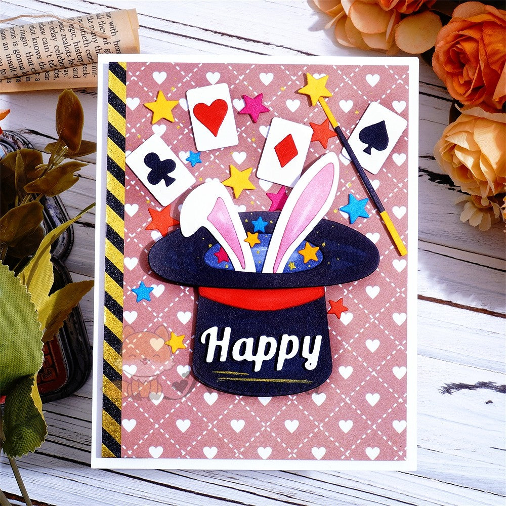 Kokorosa Metal Cutting Dies with Magic Bunny