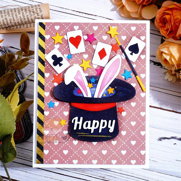 Kokorosa Metal Cutting Dies with Magic Bunny