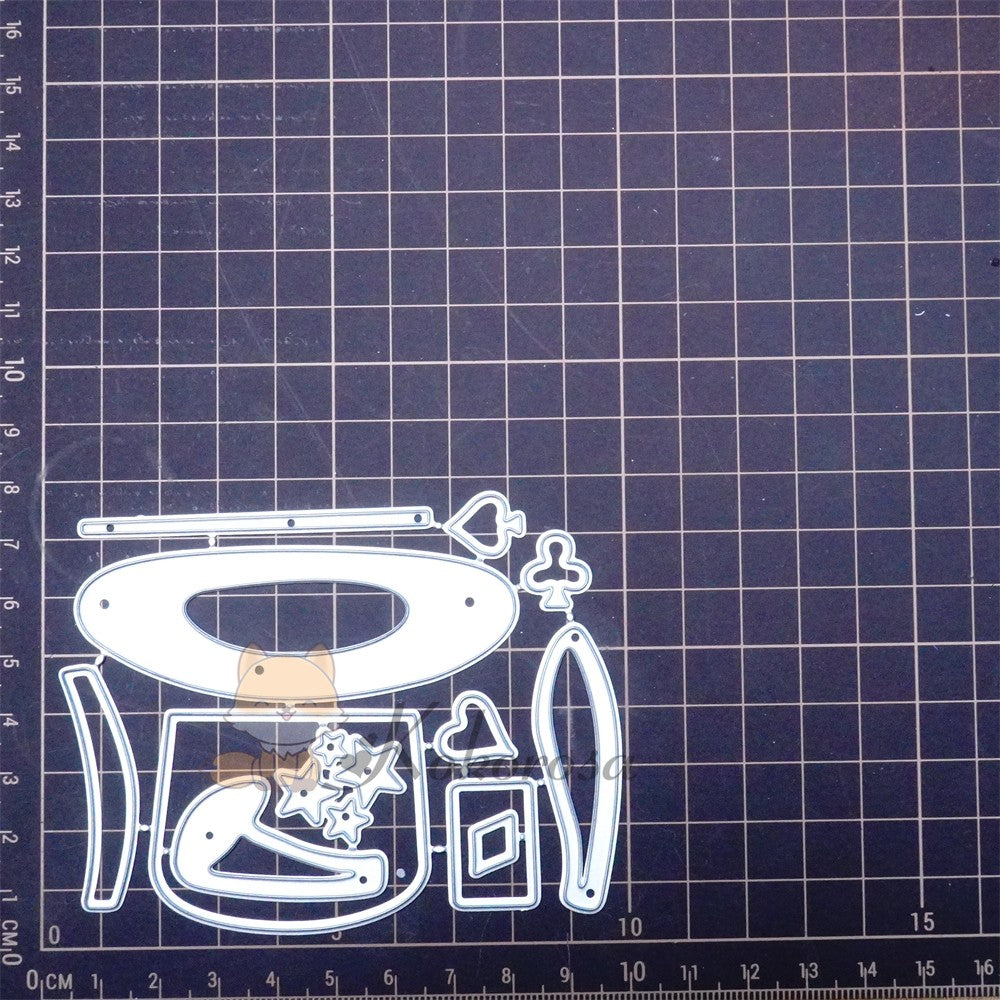 Kokorosa Metal Cutting Dies with Magic Bunny