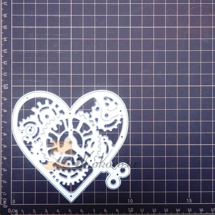 Kokorosa Metal Cutting Dies with Mechanical Heart