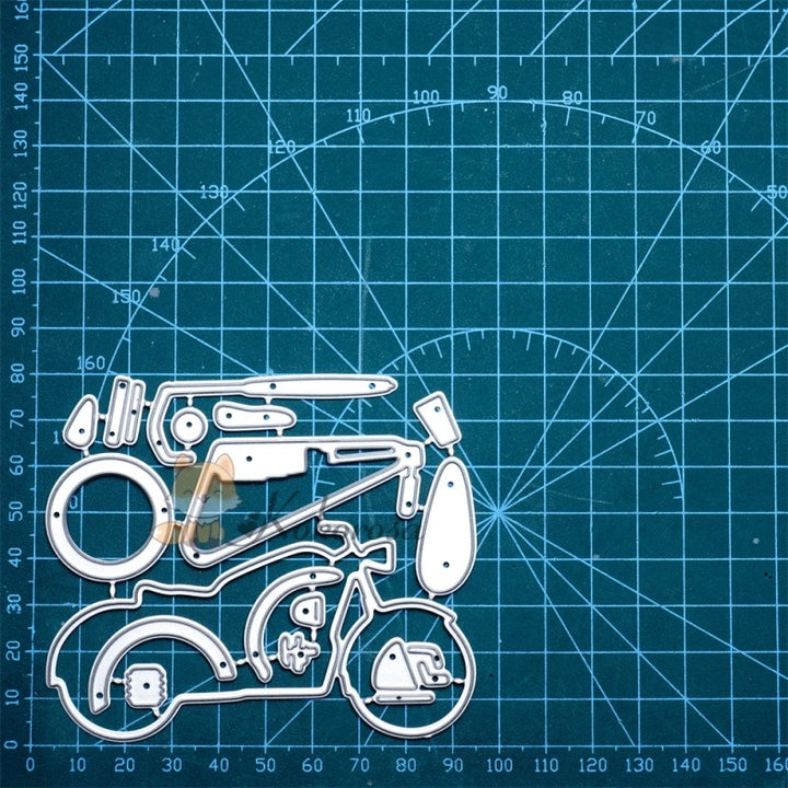 Kokorosa Metal Cutting Dies with Motorcycle
