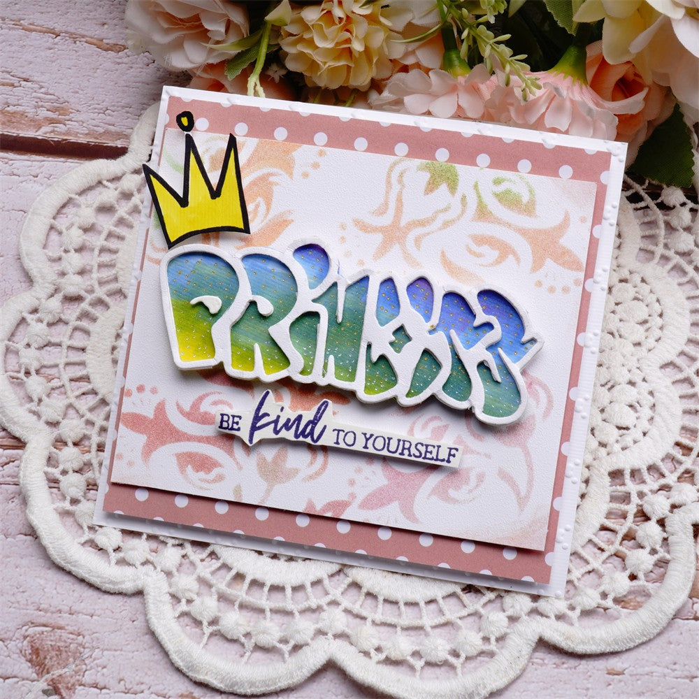 Kokorosa Metal Cutting Dies with "PRINCESS" Word