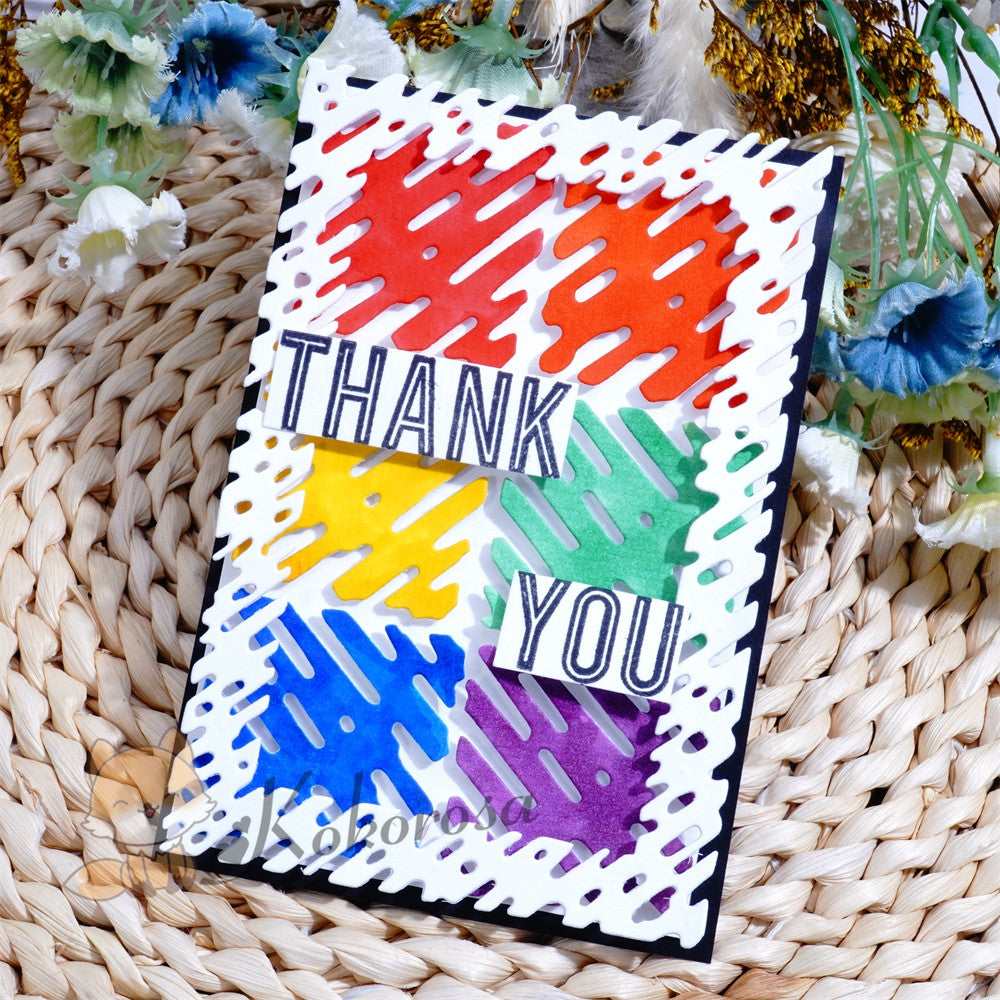 Kokorosa Metal Cutting Dies with Painting Elements Frame Board