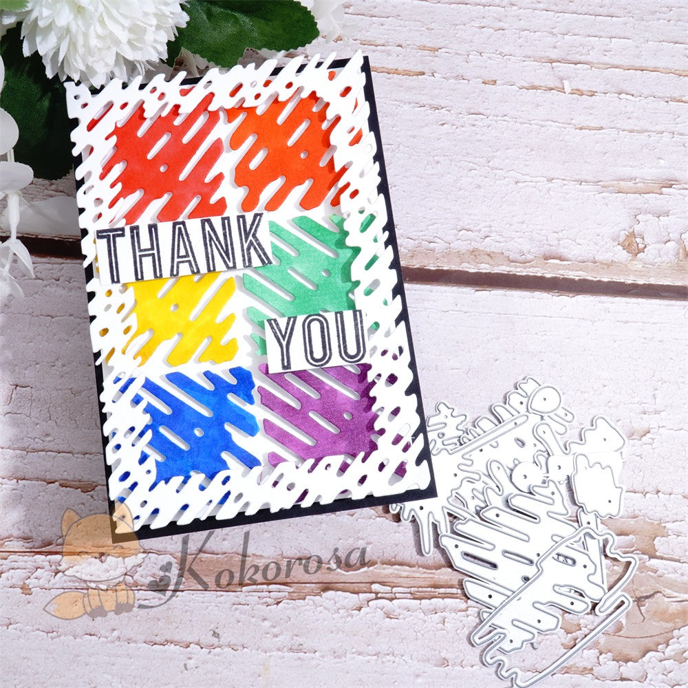 Kokorosa Metal Cutting Dies with Painting Elements Frame Board