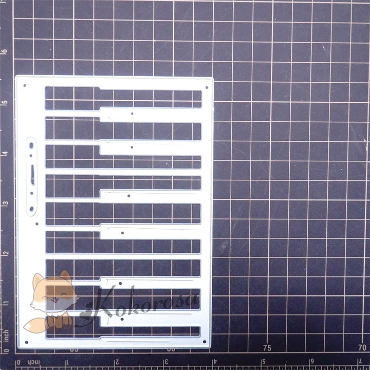 Kokorosa Metal Cutting Dies with Piano Frame Board