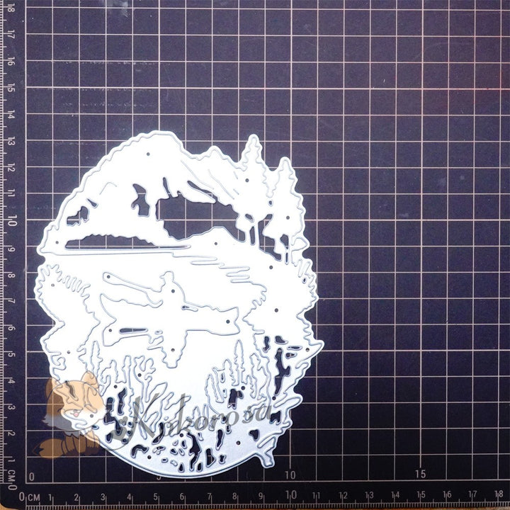 Kokorosa Metal Cutting Dies with Rowing in Forest