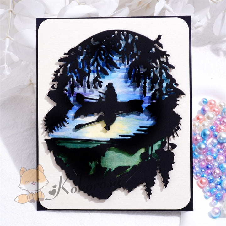 Kokorosa Metal Cutting Dies with Rowing in Forest