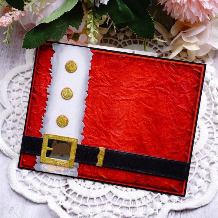 Kokorosa Metal Cutting Dies with Santa Costume & Belt