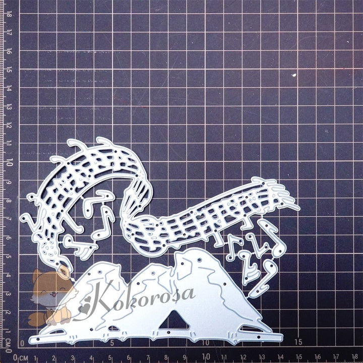 Kokorosa Metal Cutting Dies with Singing Hummingbirds