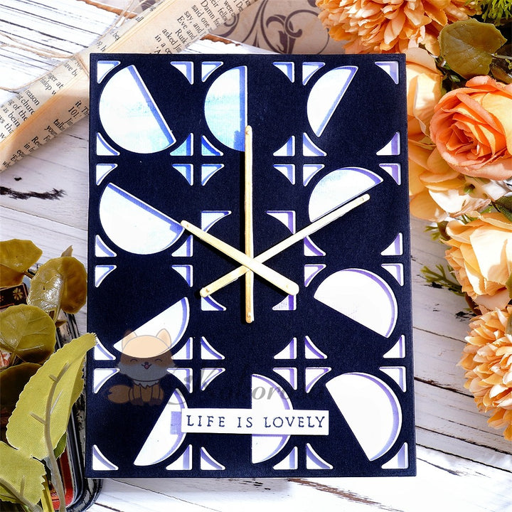 Kokorosa Metal Cutting Dies with Solar Eclipse Background Board