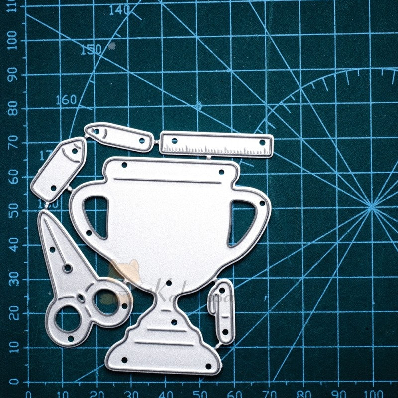 Kokorosa Metal Cutting Dies with Trophy & Stationeries