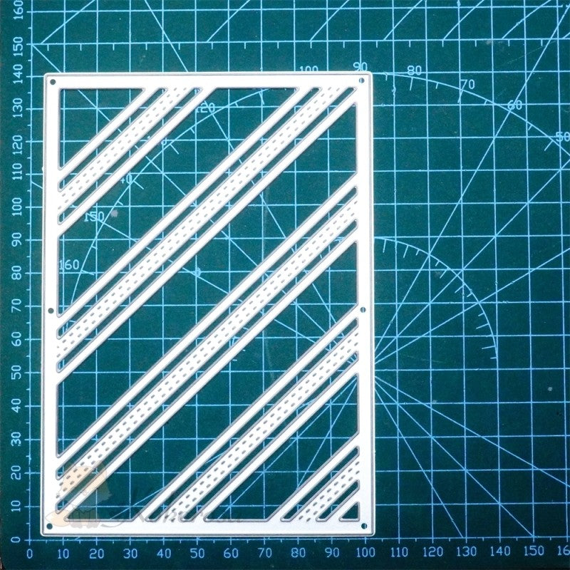 Kokorosa Metal Cutting Dies with Twill Pattern Background Board