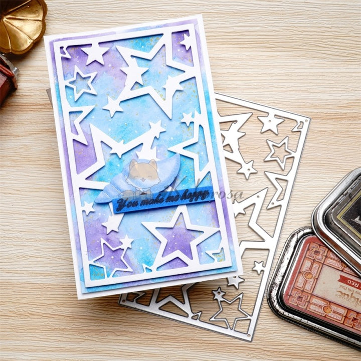 Kokorosa Metal Cutting Dies with Various Stars Background Board