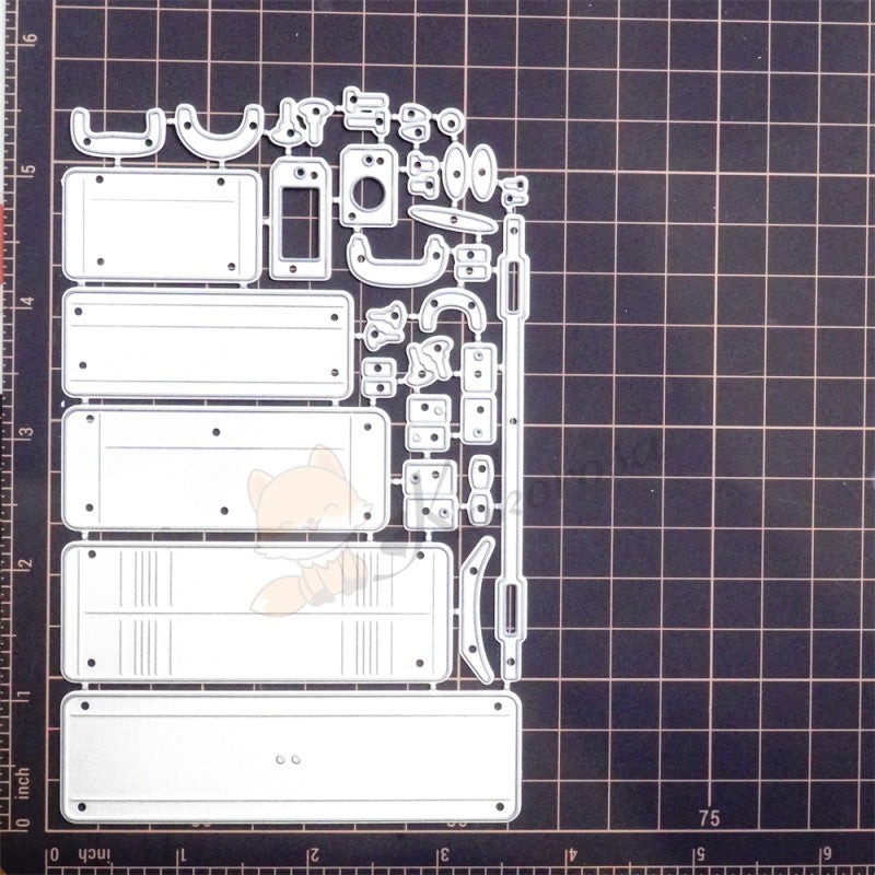 Kokorosa Metal Cutting Dies with Various Suitcases