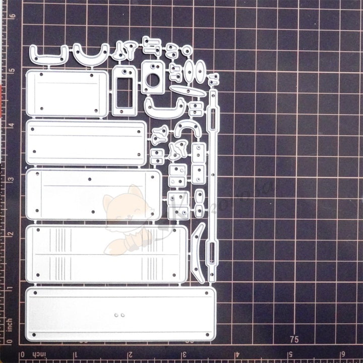 Kokorosa Metal Cutting Dies with Various Suitcases
