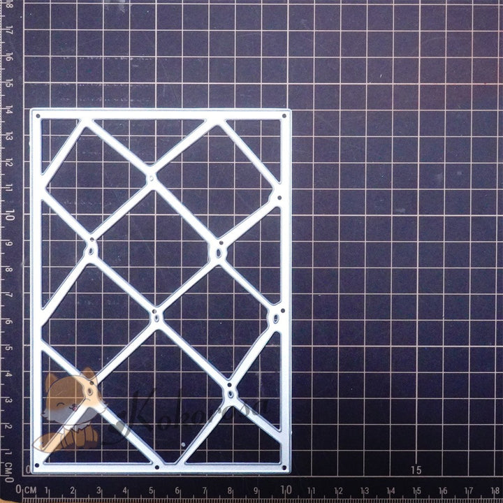 Kokorosa Metal Cutting Dies with Weaving Background Board