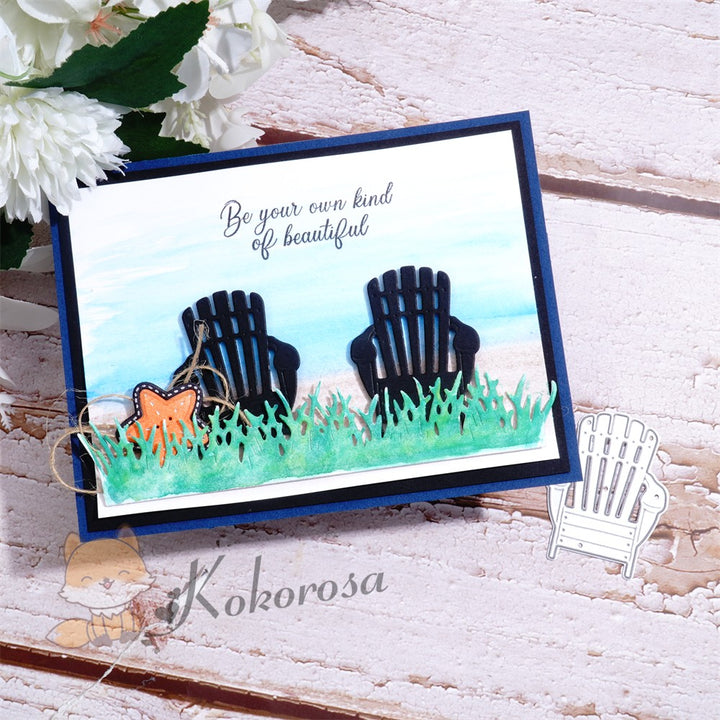 Kokorosa Metal Cutting Dies with Wooden Sofa Chair