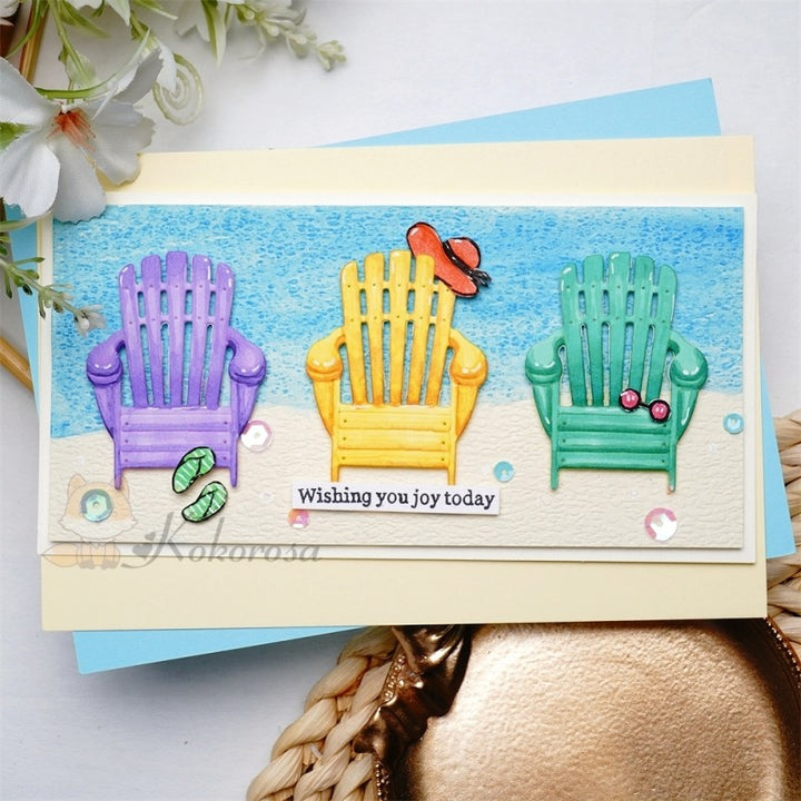 Kokorosa Metal Cutting Dies with Wooden Sofa Chair