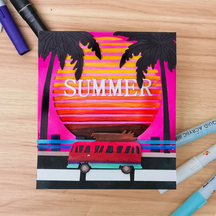 Kokorosa Metal Cutting Dies with Summer Travel