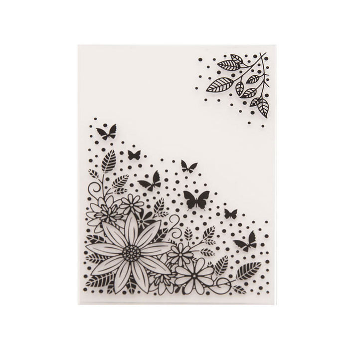 Kokorosa Butterfly Decor Embossing Folder
