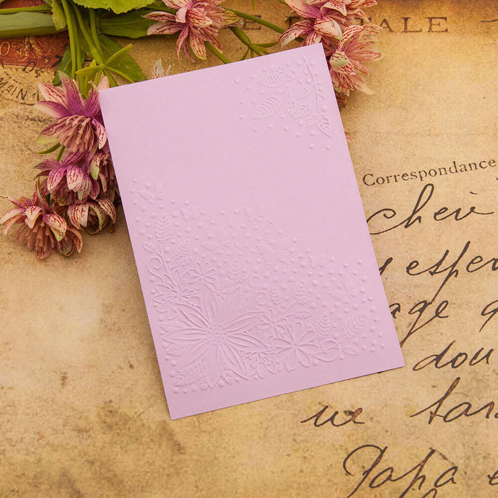 Kokorosa Butterfly Decor Embossing Folder