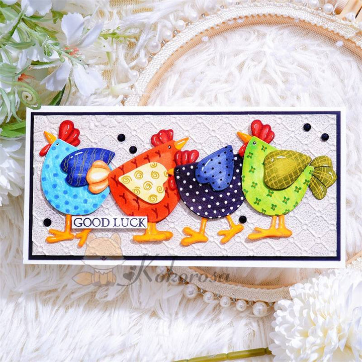 Kokorosa Metal Cutting Dies with Chicken