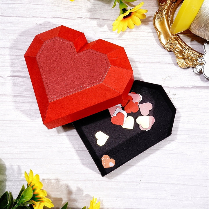 Kokorosa Metal Cutting Dies With 3D Love Gift Box