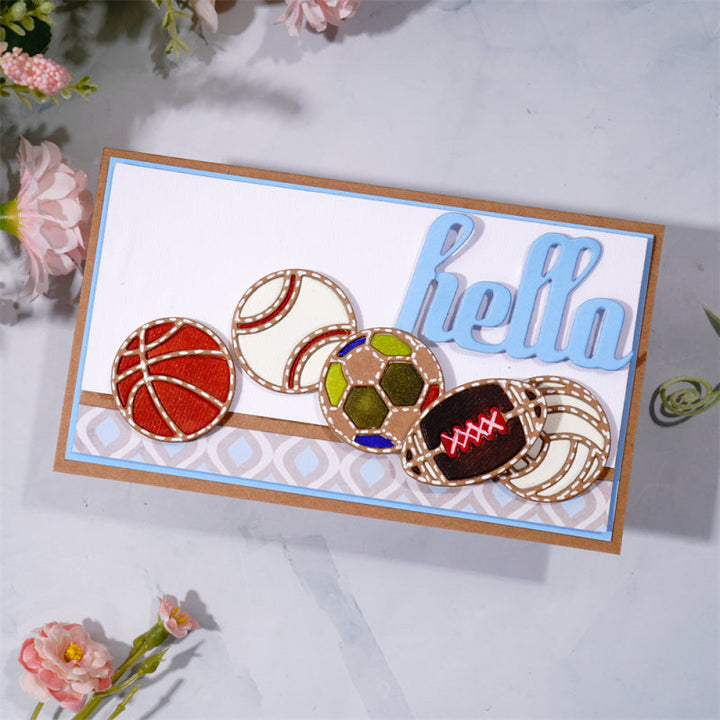 Kokorosa Metal Cutting Dies With 5pcs Balls