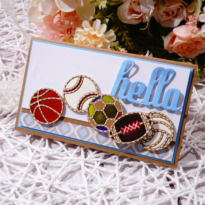 Kokorosa Metal Cutting Dies With 5pcs Balls