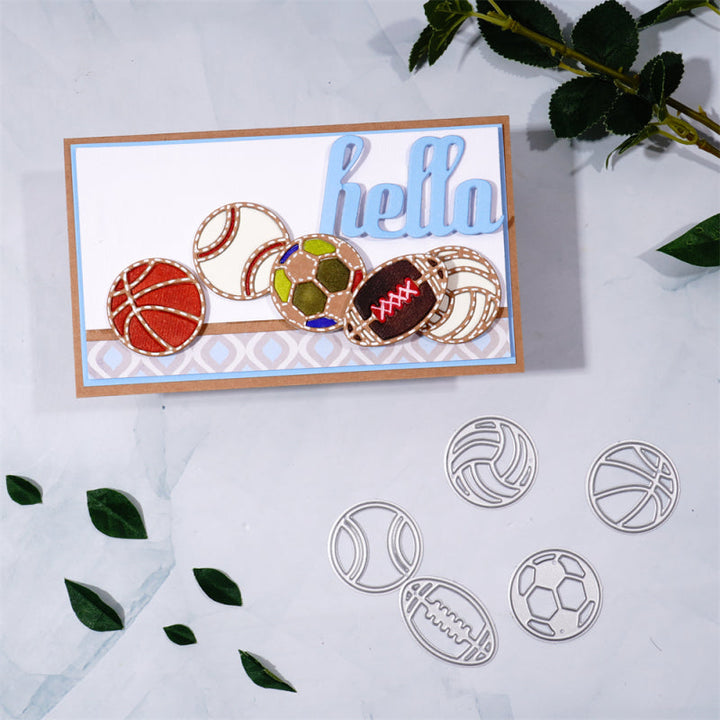 Kokorosa Metal Cutting Dies With 5pcs Balls