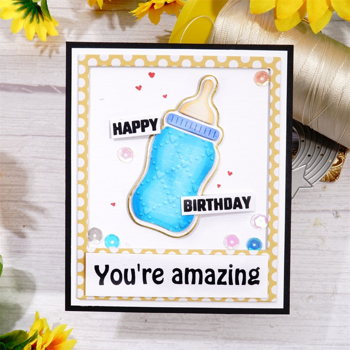 Kokorosa Metal Cutting Dies With Baby Bottle