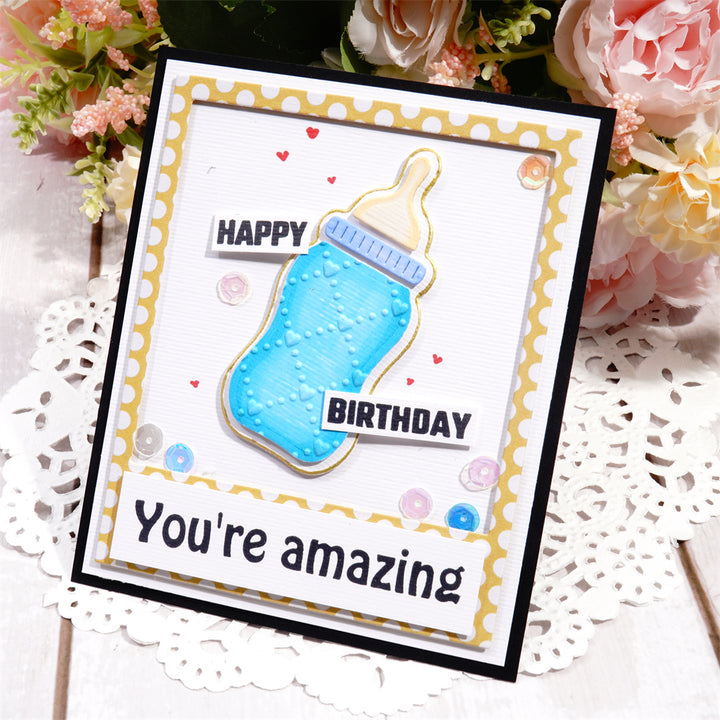 Kokorosa Metal Cutting Dies With Baby Bottle