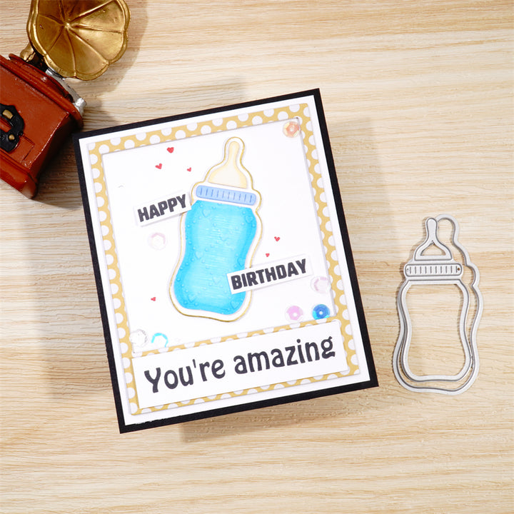 Kokorosa Metal Cutting Dies With Baby Bottle