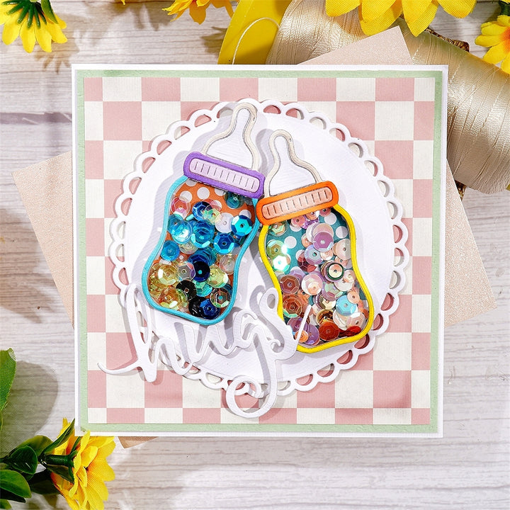 Kokorosa Metal Cutting Dies With Baby Bottle