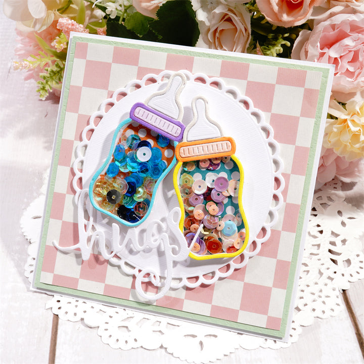 Kokorosa Metal Cutting Dies With Baby Bottle