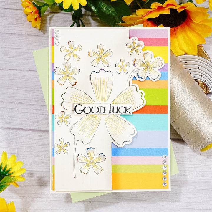 Kokorosa Metal Cutting Dies With Beautiful Flower Border